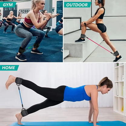 Ankle Resistance Bands Kit for Women & Men