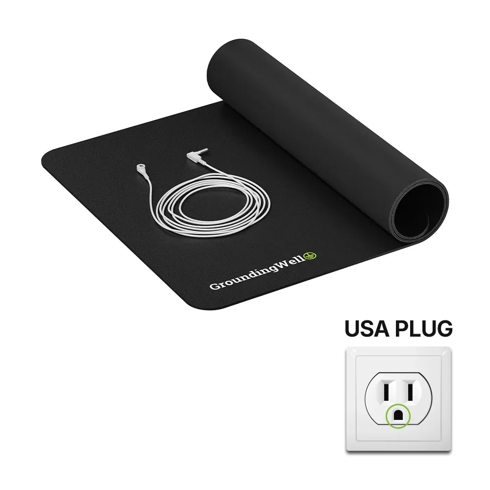 Grounding Mat for Full Body Pain Relief and Restful Sleep