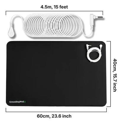 Grounding Mat for Full Body Pain Relief and Restful Sleep