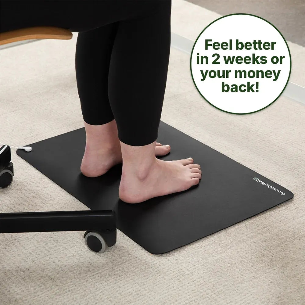 Grounding Mat for Full Body Pain Relief and Restful Sleep