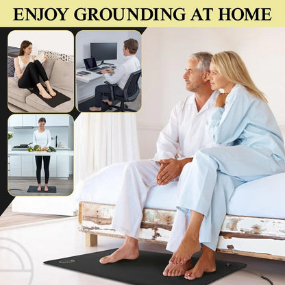 Grounding Mat for Full Body Pain Relief and Restful Sleep