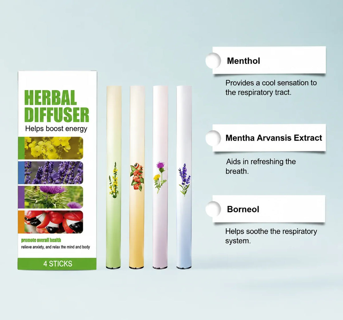 Herbal Diffuser (Pack of 4 )